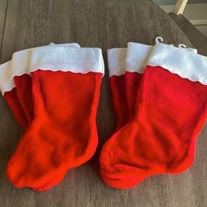 Set of 6 Christmas Stockings